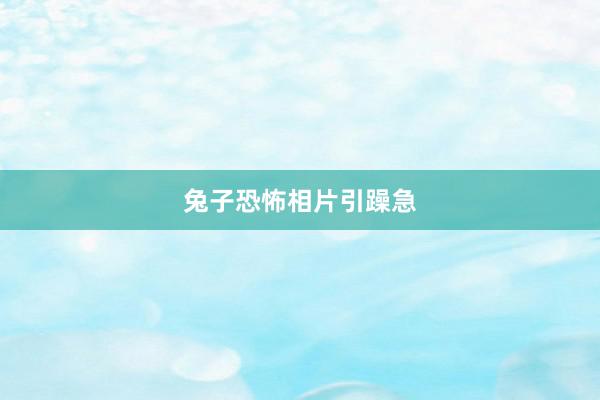 兔子恐怖相片引躁急